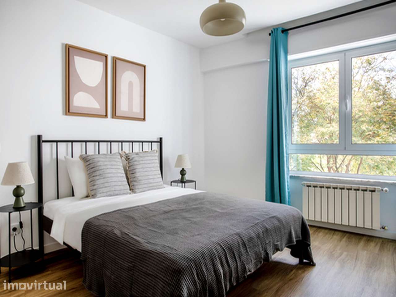 Apartamento T2 com varanda e ar condicionado - Grande imagem: 5/21