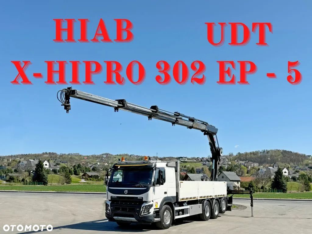 Volvo FMX 460 Skrzynia 6,60 m * HIAB X - HIPRO 302 EP - 5 + PILOT / 8x4 - 1