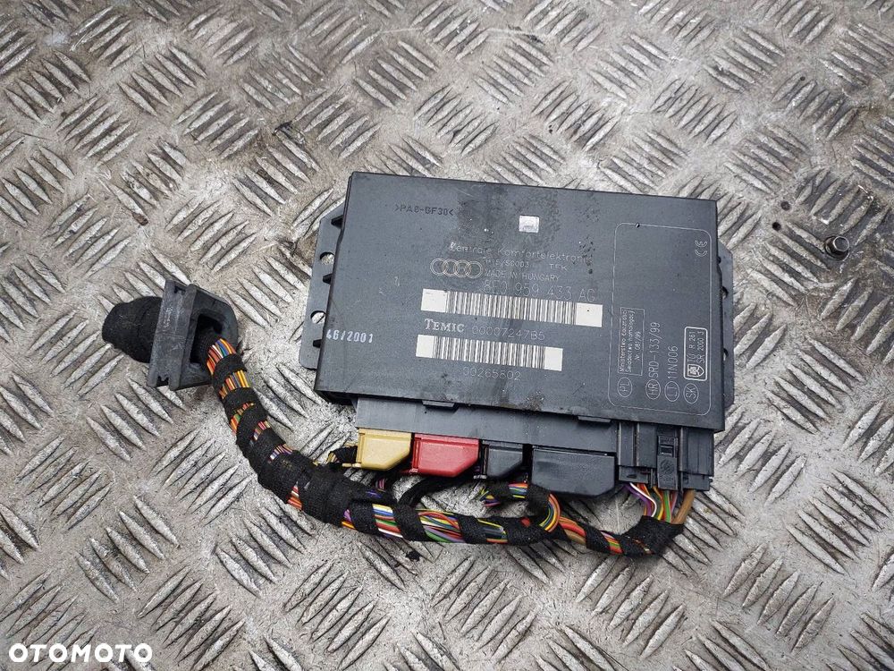 MODUŁ KOMFORTU AUDI A4 B6 8E0959433AG - 1