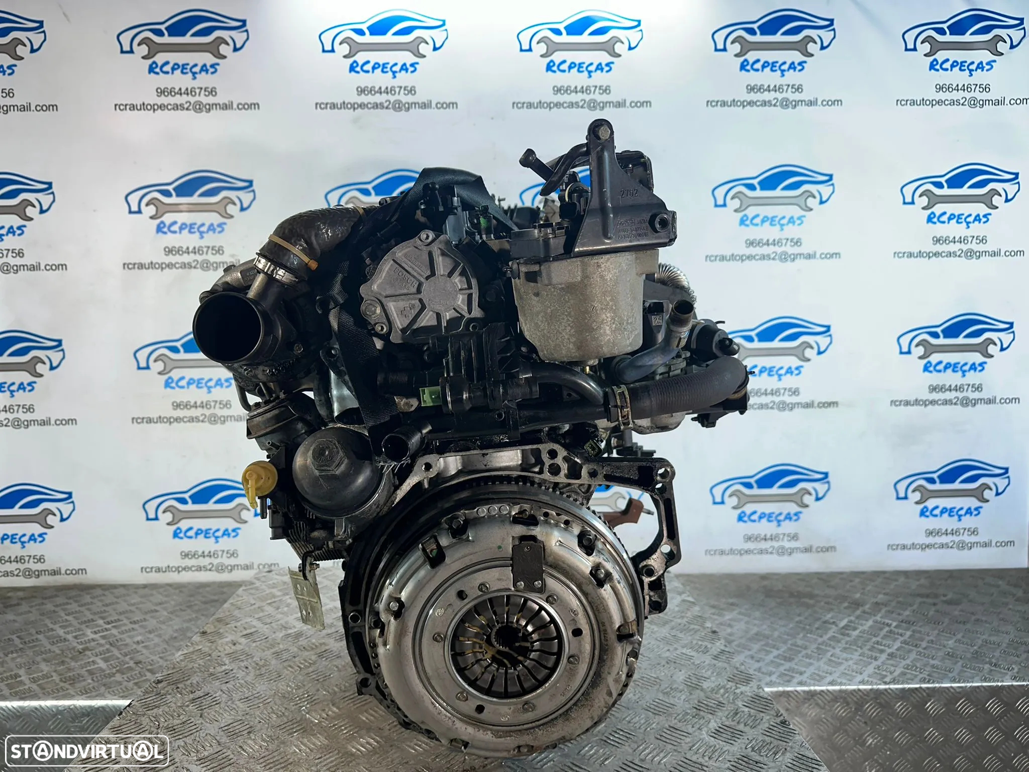 .Motor Completo PSA Peugeot Citroen Ford T1BB 1.6 TDCi HDi 115cv 8v Continental 2010 - 2016 - 2