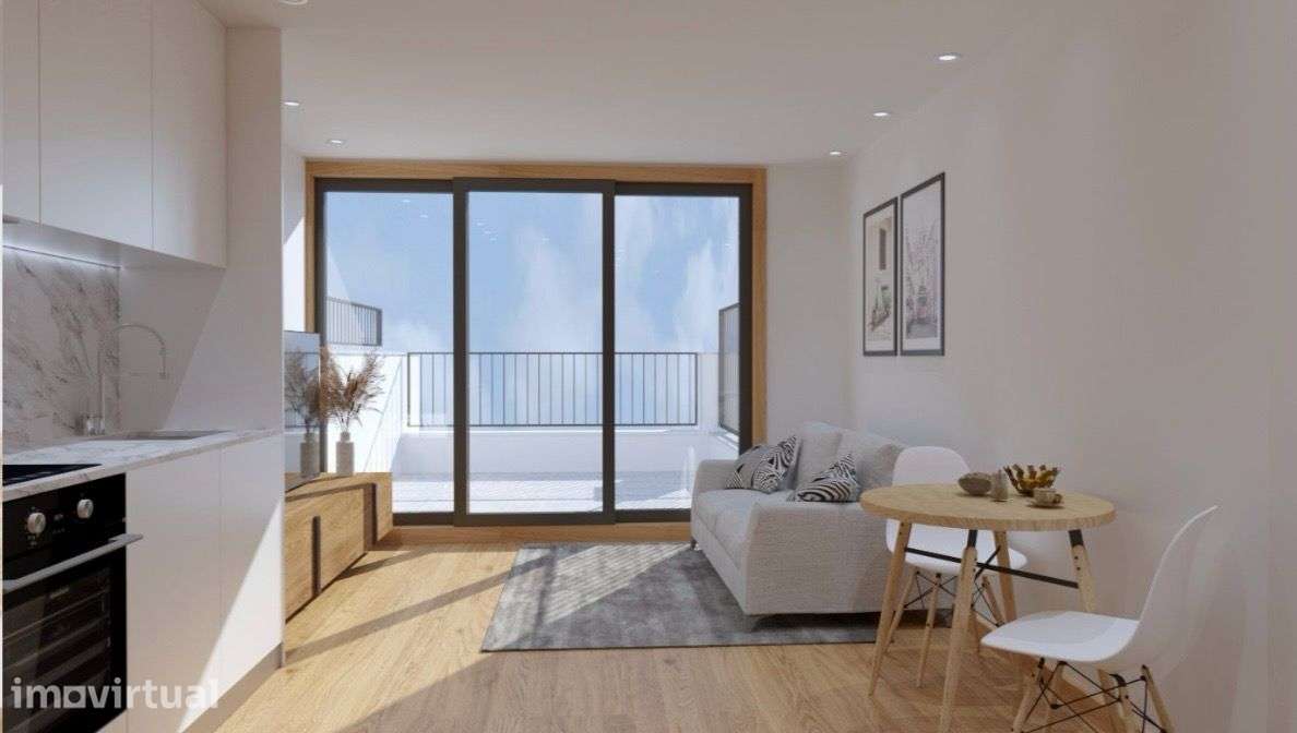 Apartamento T1 Novo - Varanda + Terraço - Areosa - Grande imagem: 5/17
