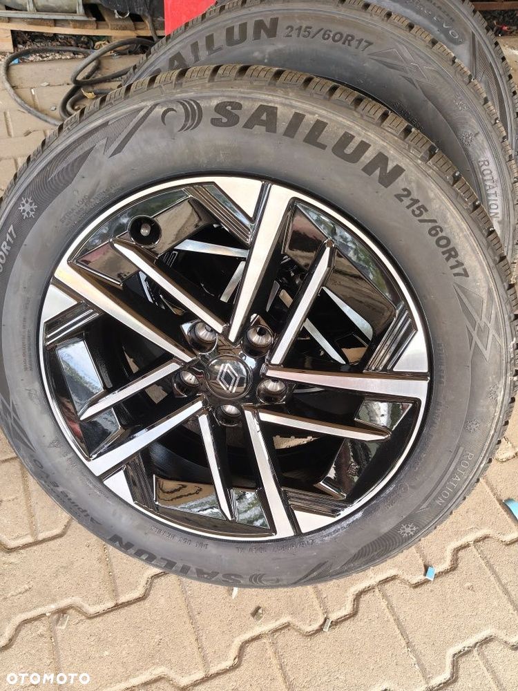NOWE Koła aluminiowe zimowe Renault arkana symbioz captur kadjer 215/60/17 Sailun 5x114,3 2026r
