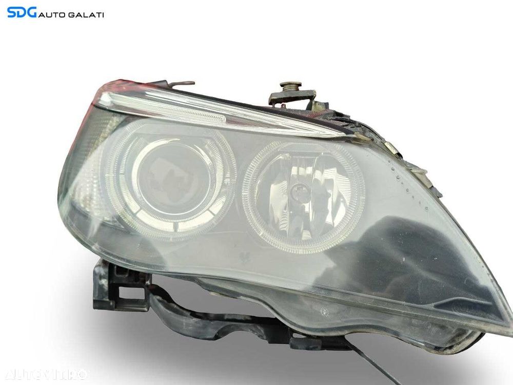 Far Dreapta EUROPA cu Xenon BMW Seria 5 E60 E61 2003 - 2007 Cod 7189312 (Ureche Lipsa) [LS0716] - 2