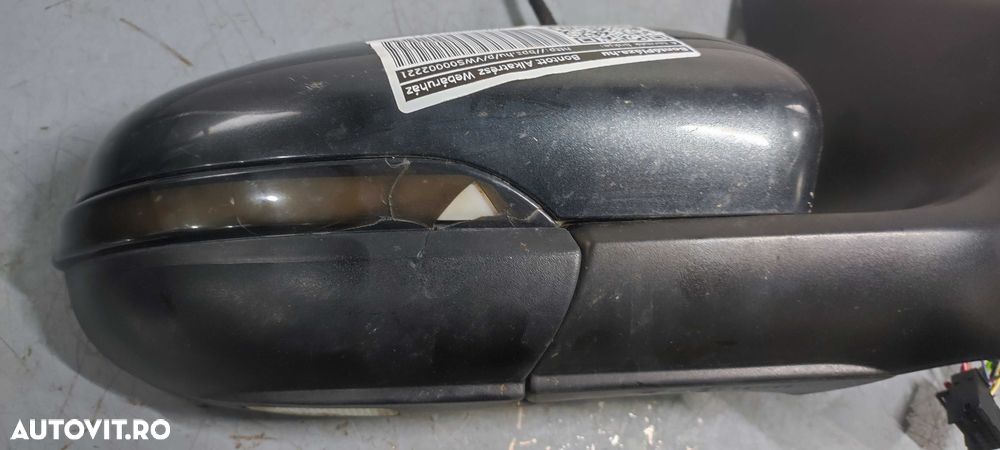 Oglinda dreapta mic defect volkswagen vw golf 6 hatchback an 2010 cod culoare LA9W - 5