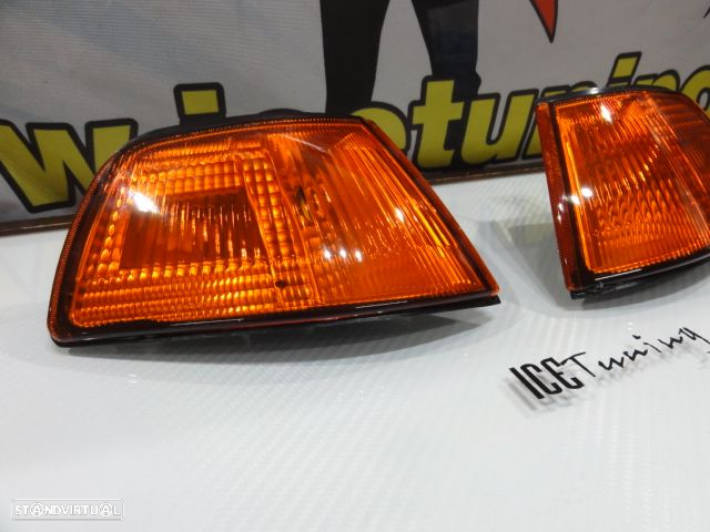 Pisca / minimo frontal Honda Civic 3 Portas (EF/ED/EE/SH) 90-91 Laranja JDM LOOK - 3