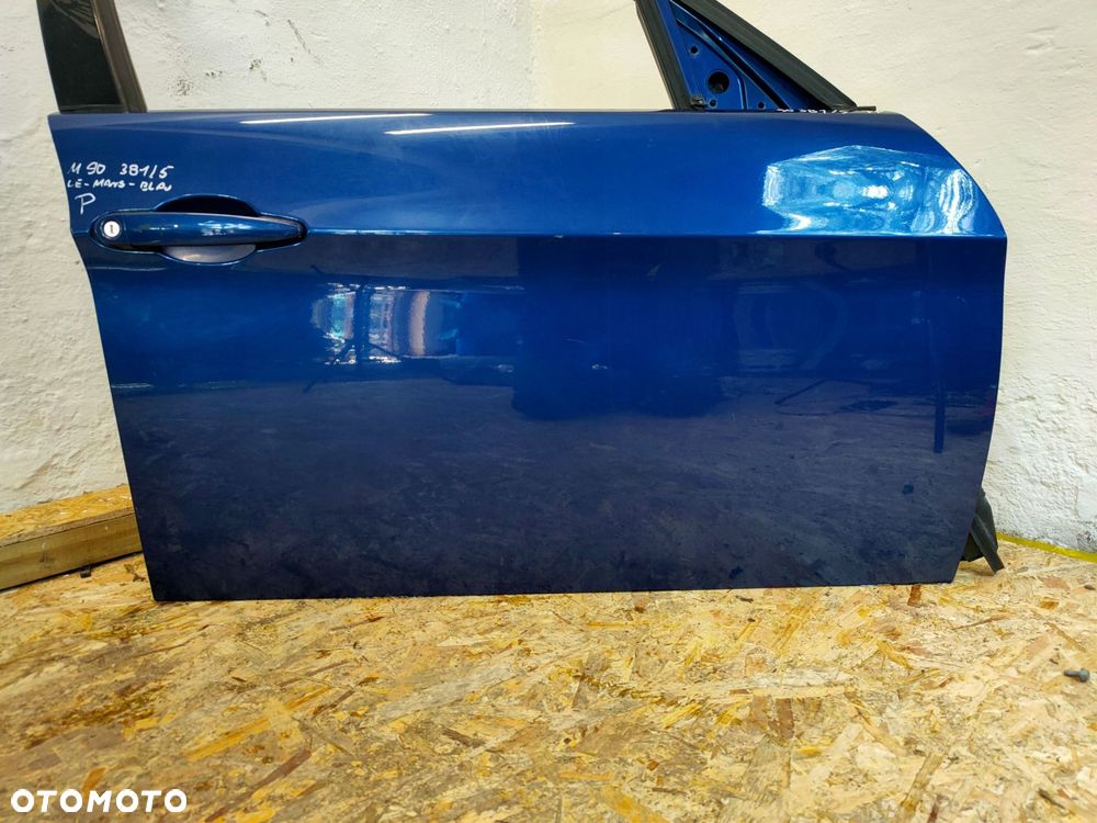 drzwi prawe przód bmw e90 e91 le mans blau - 2