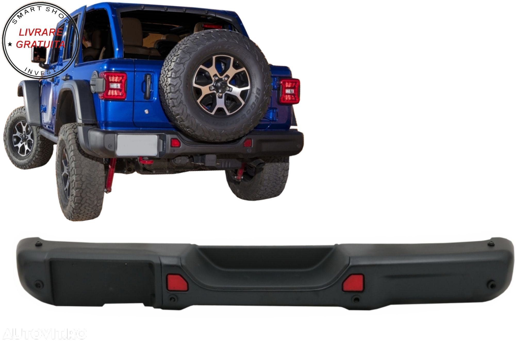 Bara Spate JEEP Wrangler JL (2018-Up) 10th Anniversary Hard Rock Style- livrare gratuita - 17