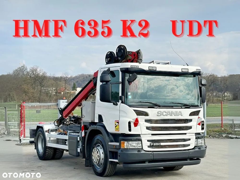 Scania P250 * HMF 635 K2 + PILOT * STAN BDB - 1