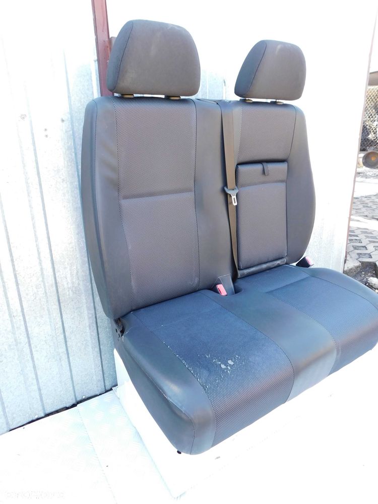 Sprinter 906 VW Crafter siedzisko fotel podwójny dwójka pasażera kompl - 4