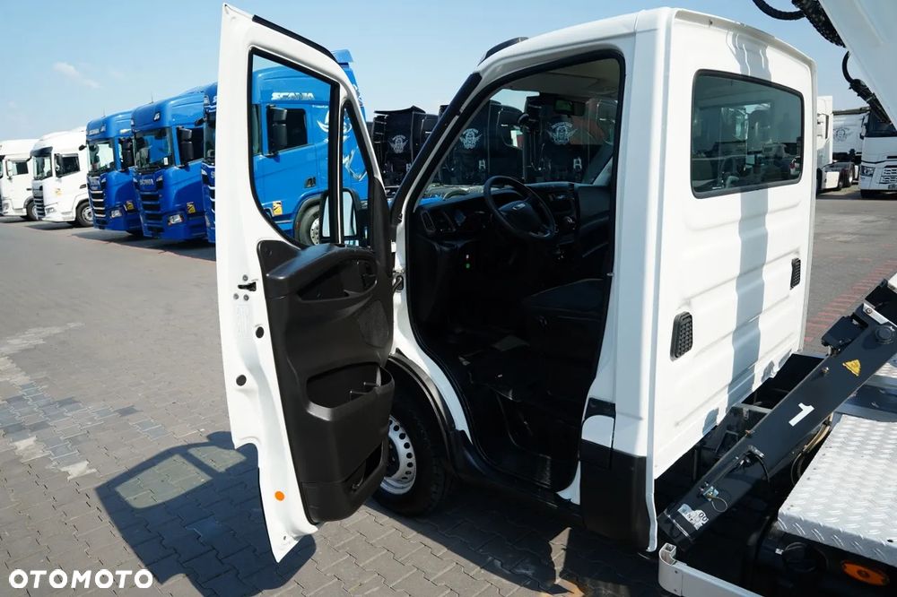 Iveco DAILY 35-140 / ZWYŻKA / PODNOŚNIK KOSZOWY MULTITEL  160 ALU   / 4 PODPORY / MANUAL / 2017 R - 25