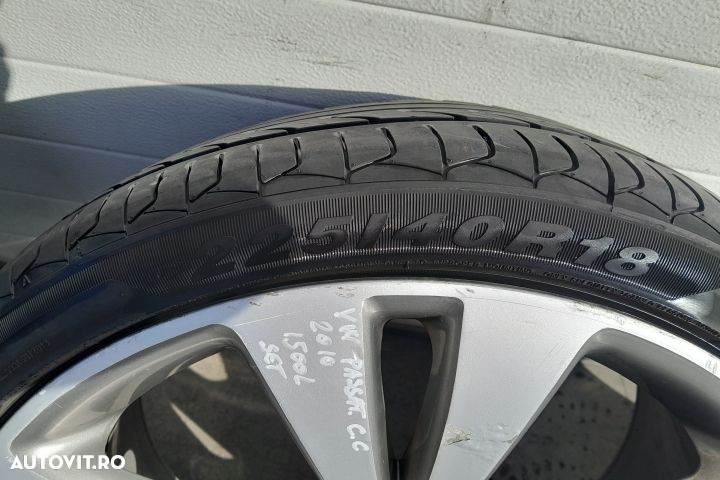 Jante aliaj cu anvelope 18 - set 225 / 40 R18 Volkswagen VW Passat CC - 5