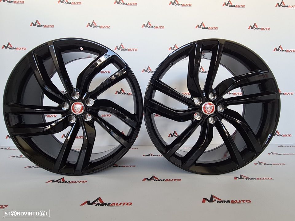 Jantes Jaguar XF Preto Brilho 20 - 1