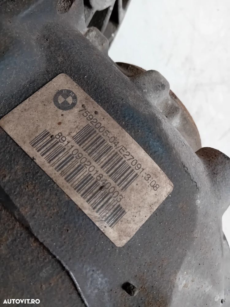 Grup Diferential Spate Bmw X3 F25 2.0 D 2011-2017 Cod 7592005 Raport 3.08 - 7