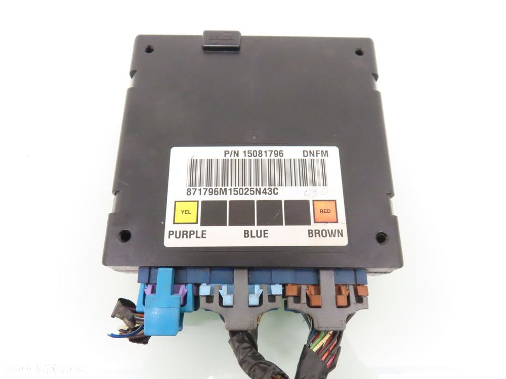 MODUŁ KOMFORTU CHEVROLET BLAZER S10 15081796 - 1