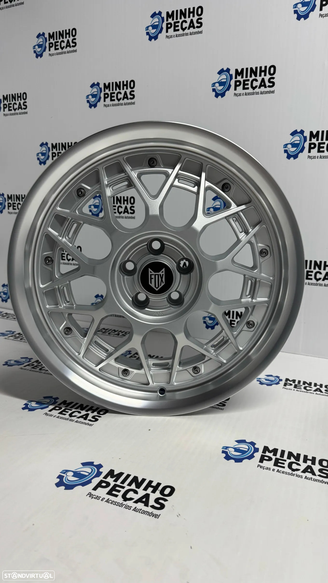 Jantes FOX Hiro em 17 Satin Silver - 6
