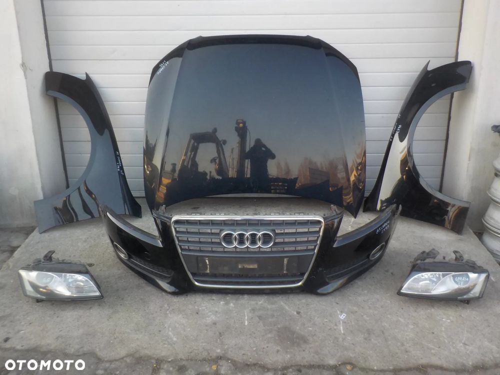 AUDI A5 8T CABRIO 2.0 TDI PRZÓD KOMPLETNY MASKA ZDERZAK LAMPY ANGIELSKIE KOLOR LY9B - 1