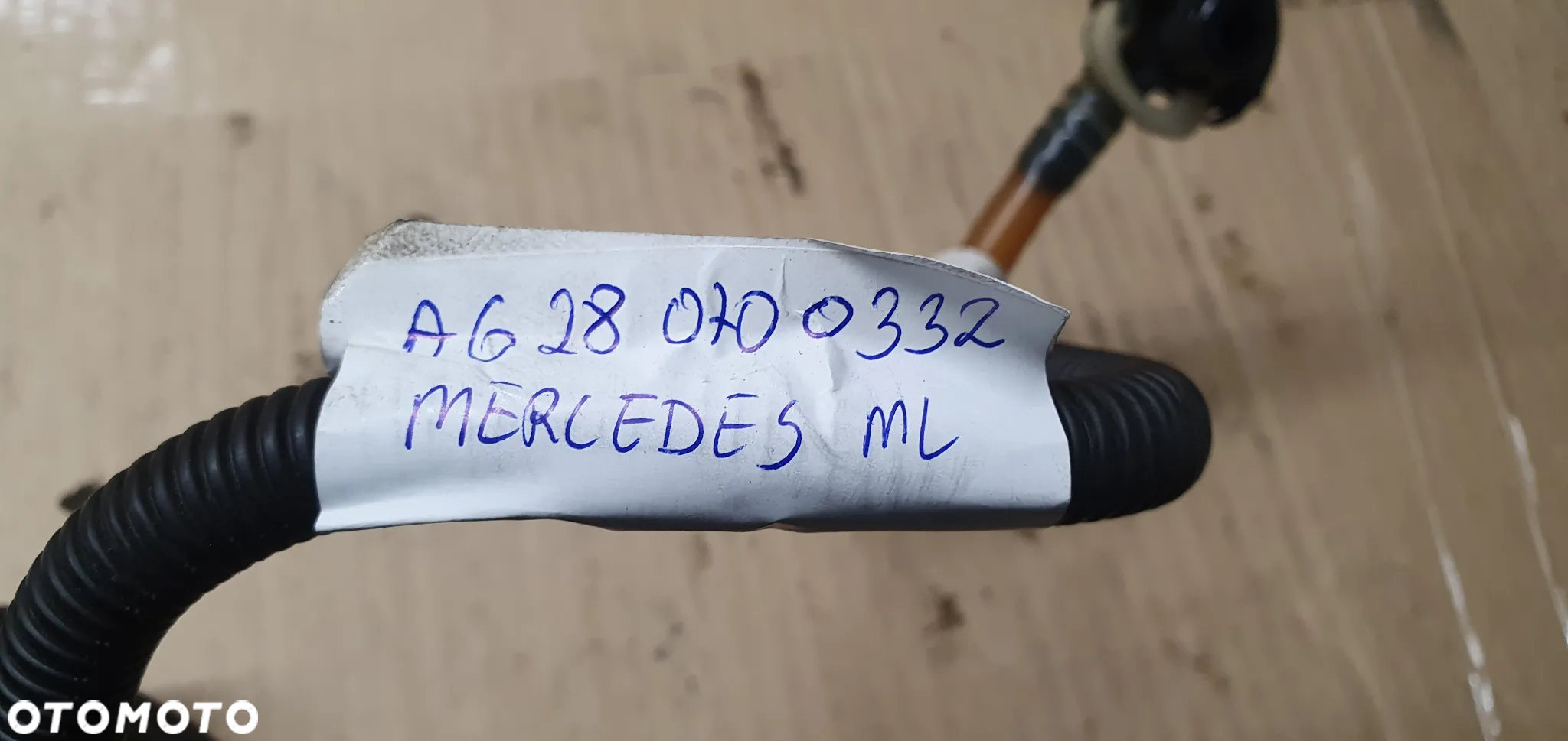 Przewód paliwa rurka wąż Mercedes ML W163 4.0 CDI A6280700332 - 7