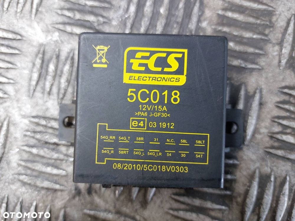 HAK HOLOWNICZY + TABLICZA WIĄZKA MODUŁ HAKA NISSAN QASHQAI+2 I ECS 5C018 - 6
