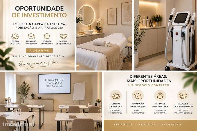 Oportunidade de Investimento | Empresa no Setor da Estética – Algarve