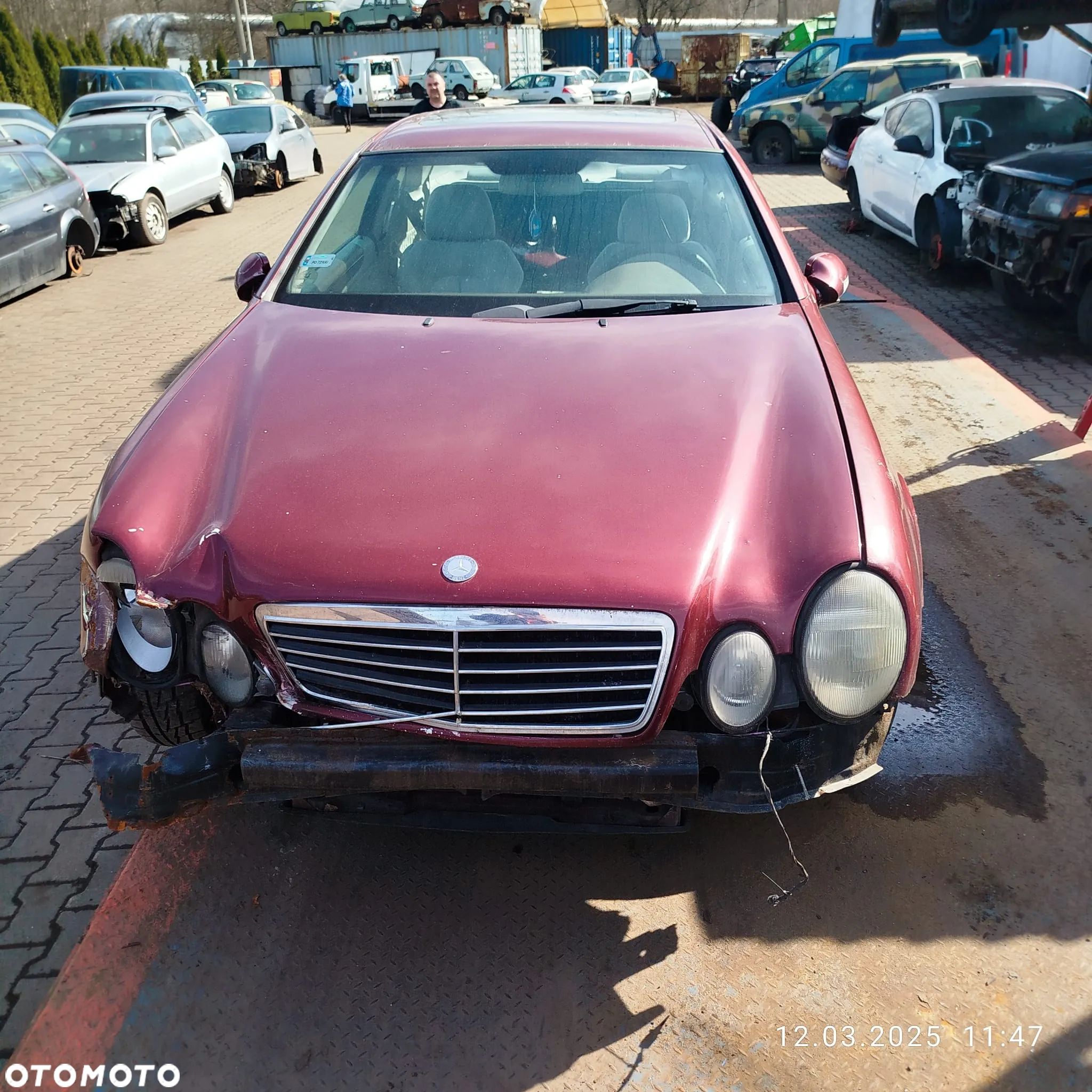 Mercedes CLK na części . - 1