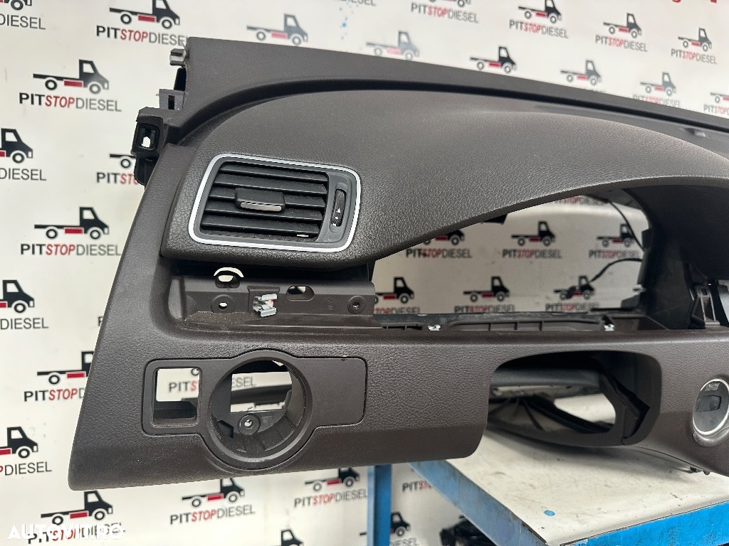 Kit AirBag complet VW PASSAT B7 2010 2011 2012 2013 2014 plansa bord, centuri, cortina, airbag volan MARO - 4