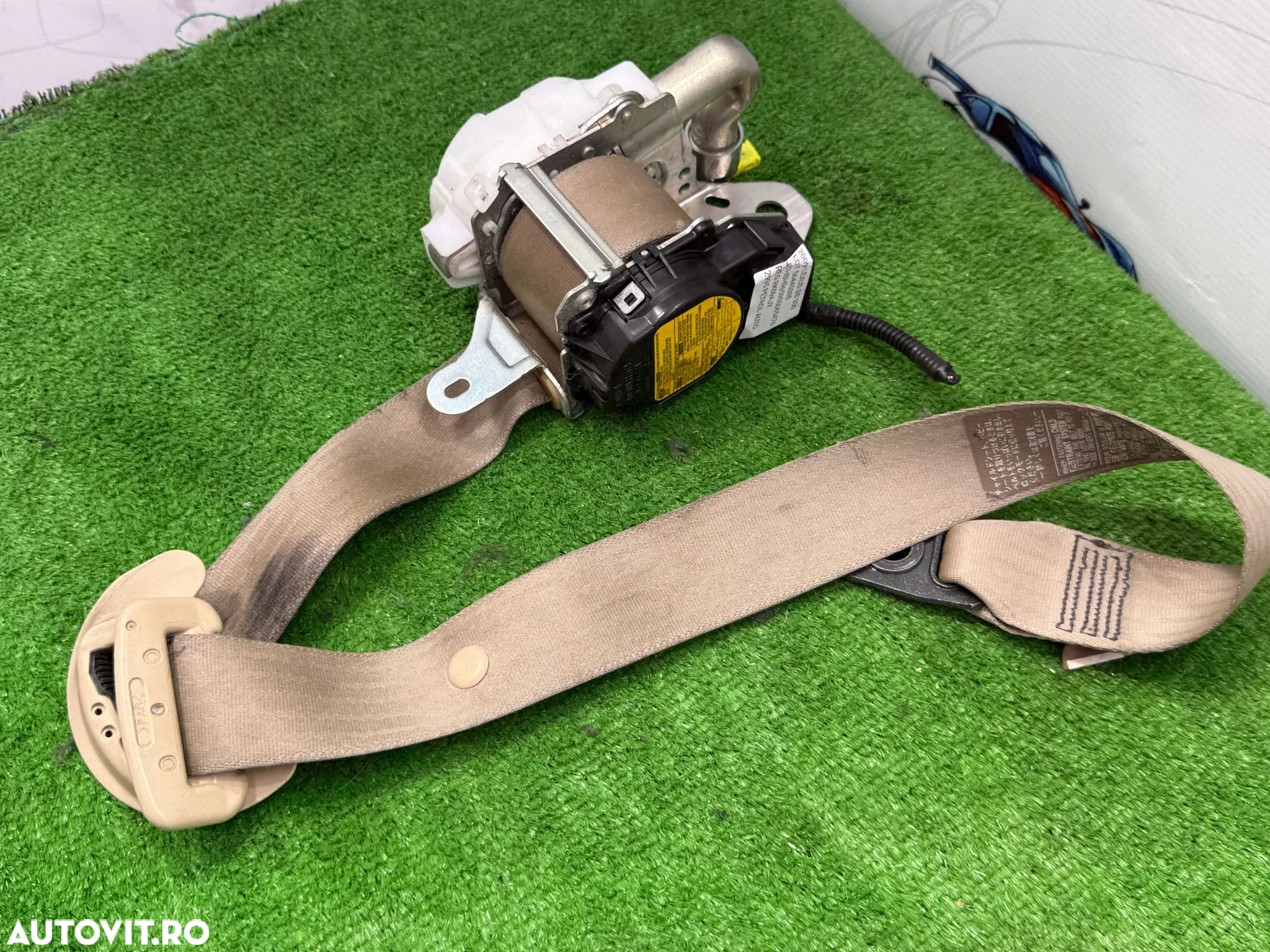 CENTURA SIGURANȚĂ FATA DREAPTA LEXUS GS 300 III 2009 3.0 BENZINA COD OEM 2J090331 BAM-PT1-1261 2005-2011 - 4