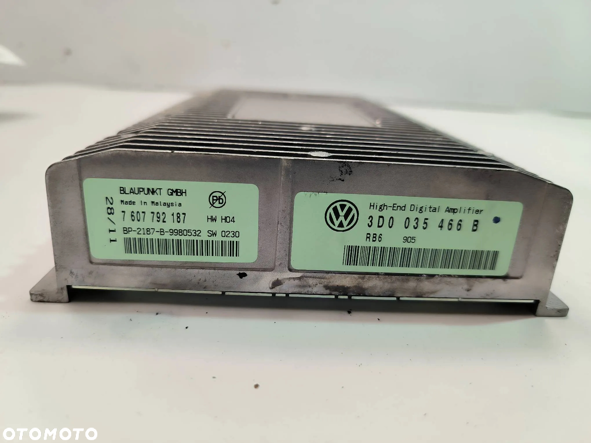 Wzmacniacz audio 3D0035466B Volkswagen, Phaeton 2011 3.0 TDI - 2