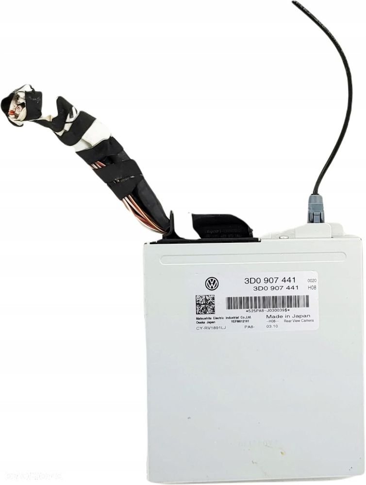 VW PHAETON I LIFT MODUŁ STEROWNIK KAMERY COFANIA 3D0907441