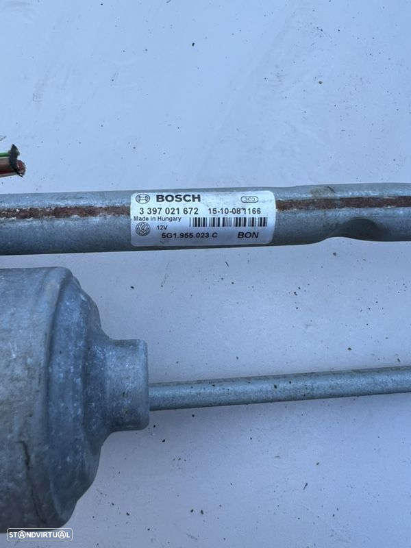 Vw Golf 7 VII motor limpa vidros frente Ref: 5G1.955.023 c OOLL: SLOL 80 9292 229202688 ISSOS. STOH - 4
