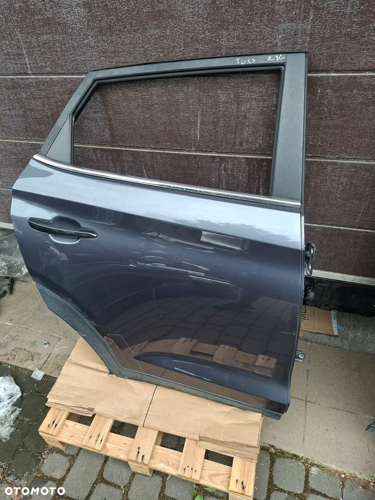 HYUNDAI TUCSON III 3 15-21 DRZWI PRAWA STRONA PRZÓD PRAWE TYŁ TYLNE PRAWE Z3G SZARY Demontaz w kolor super stan - 5
