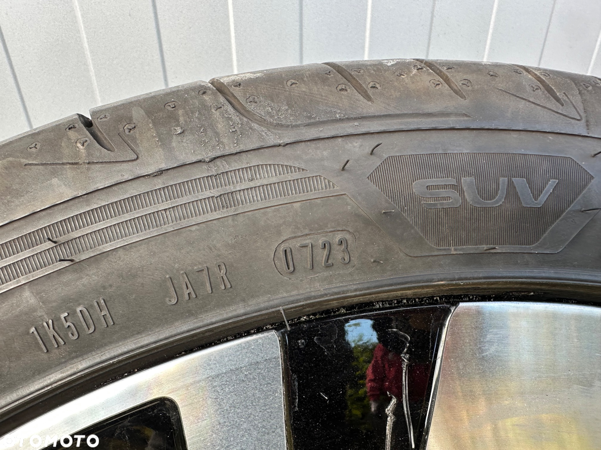 KOMPLET ALUFELG KÓŁ VW R21 5X112 . - 8