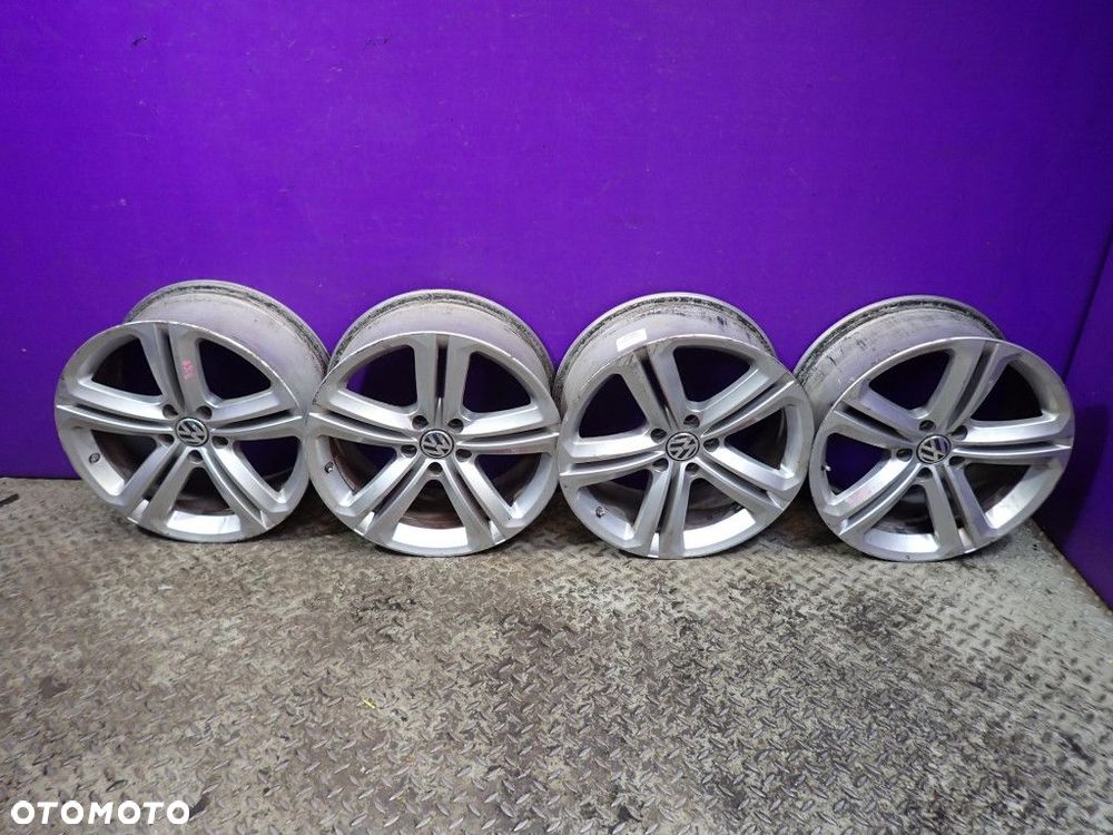 VW PASSAT VW CC FL R-LINE FELGI ALUMINIOWE 18 R18 8J 5X112 ET41 1K8601025R - 1