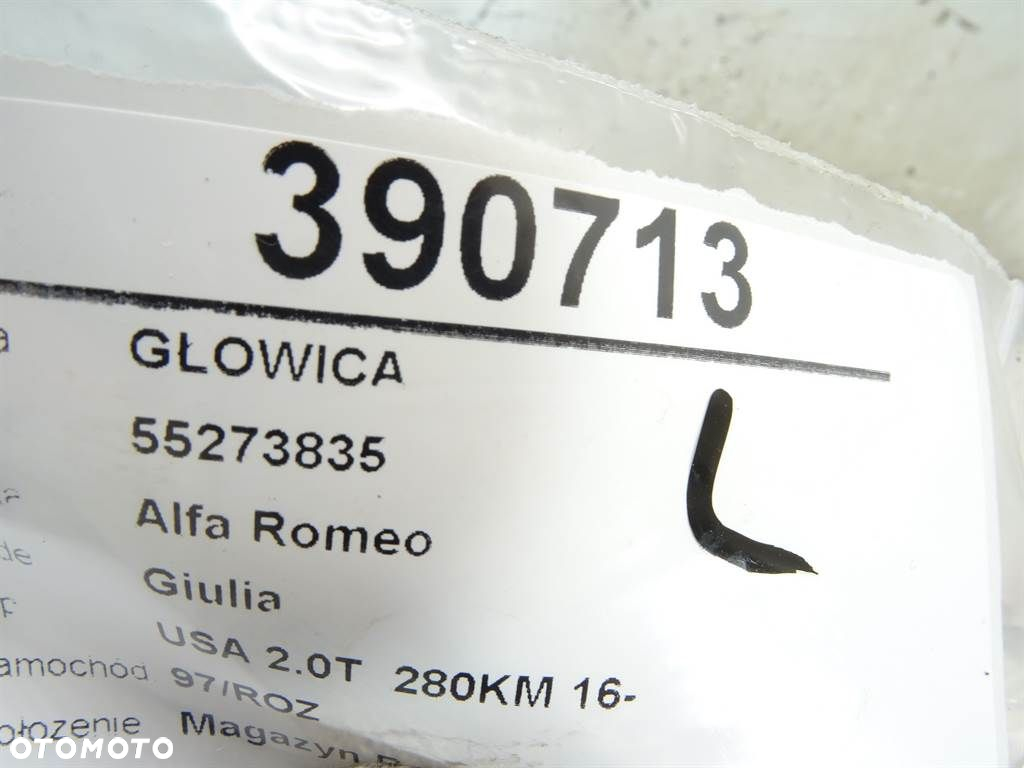 GŁOWICA - 869.00 PLN - ALFA ROMEO GIULIA (952_) 2015 - 2022 2.0 (952ACA25) 206 kW [280 KM] benzyna - 13