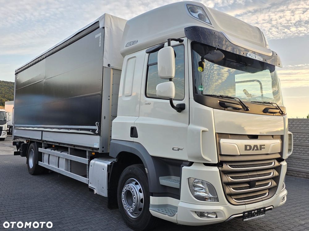 DAF CF 410 / BURTO- FIRANKA / WINDA  / DUŻY SILNIK / E6 / 9TON ŁADOWNOŚĆ / NISKI PRZEBIEG / AUTOMAT / SYPIALKA /JEDEN WŁAŚCICIEL / SPROWADZONY / 18PALET / 2019 / - 14