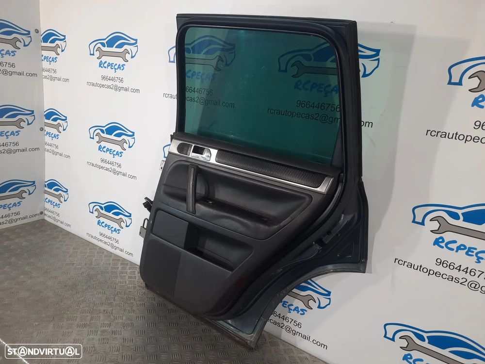 PORTA PORTAS TRASEIRA TRÁS DIREITA VW VOLKSWAGEN TOUAREG 7LA 7L6 7L7 MOTOR PUXADOR VIDRO - 8