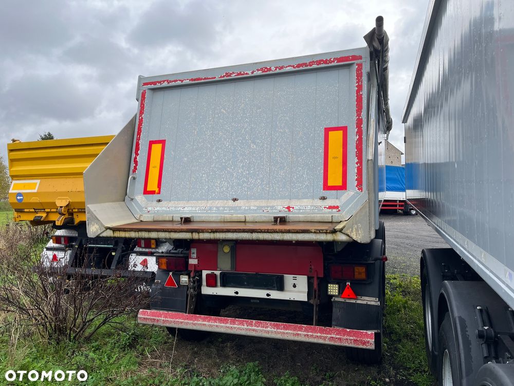 Langendorf SKA 20/26 4960kg 2 osie 38t DMC zestaw naczepa wywrotka Hardox - 7