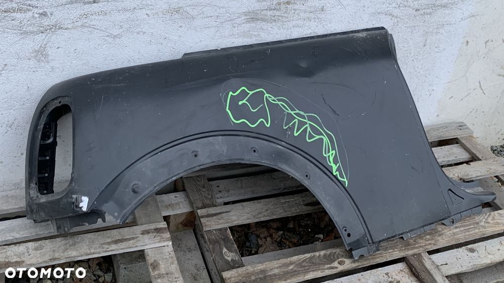 MINI COOPER R57 BŁOTNIK  PRAWY TYŁ WYKRÓJ POSZYCIE 2758374 - 2