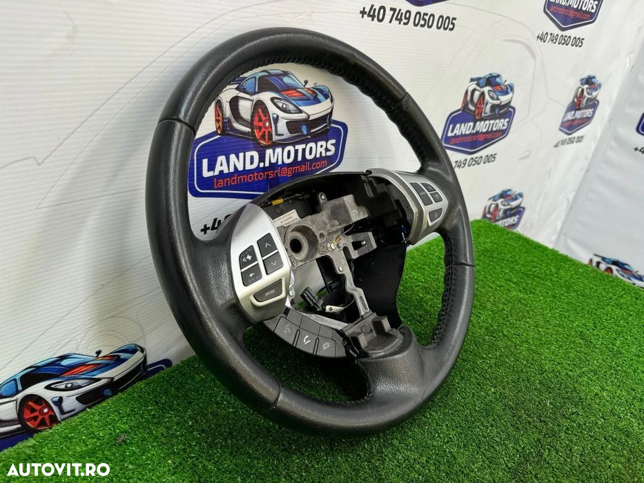 volan piele cu comenzi + bluetooth mitsubishi 2005-2012 - 4
