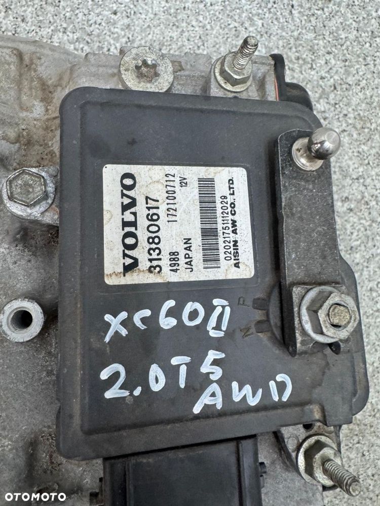 skrzynia biegów automat volvo xc60 ii 2017- 2.0 t5 p1285221 4x4 31380617 - 5