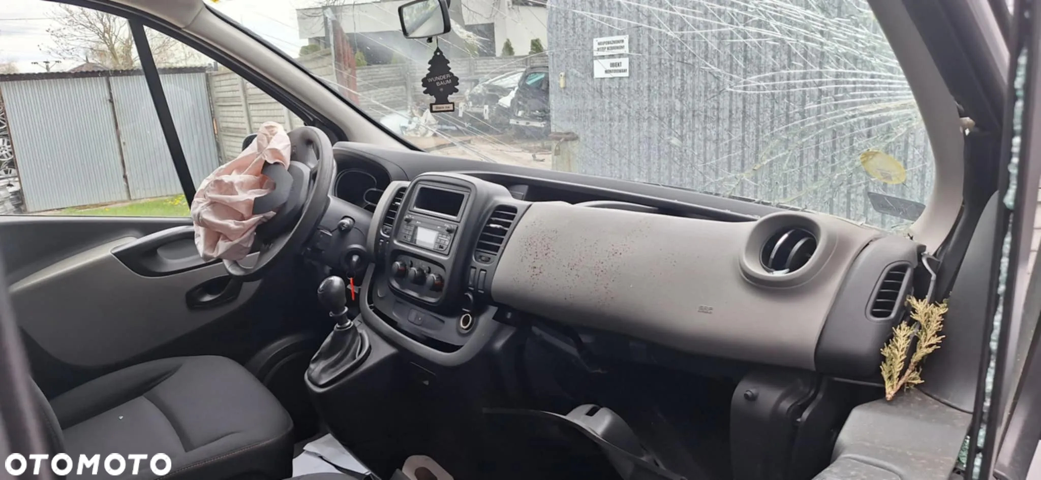 RENAULT TRAFIC III VIVARO II TED69 drzwi prawy tył komplet szyba - 9