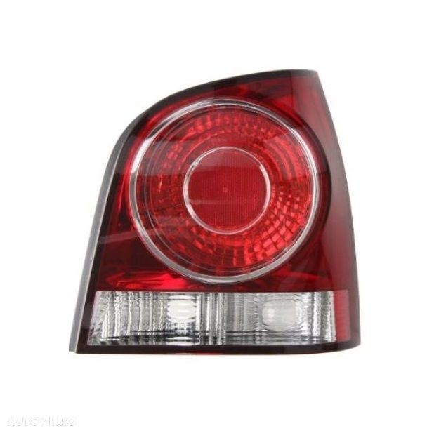 Stop, lampa spate VW Polo (9N3), 04.2005-08.2009, RapidAuto, partea dreapta, cu lampa de mers inapoi; tip bec P21/4W+P21W+PY21W+R5W; rosu; fara soclu bec; - 1