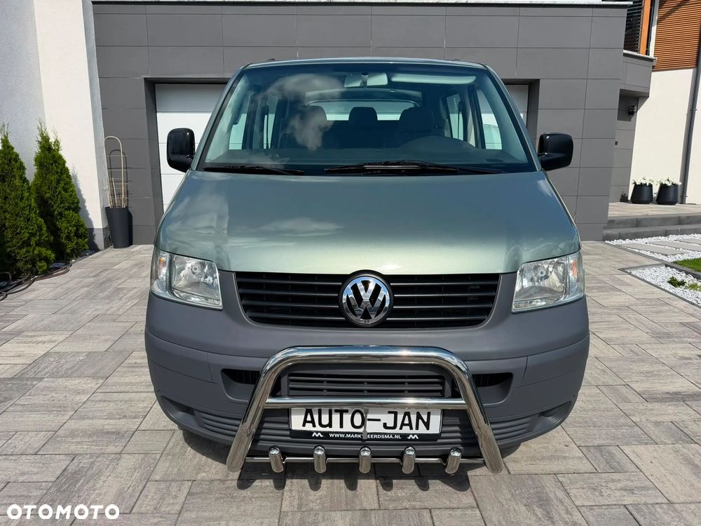 Volkswagen TRANSPORTER T5 1.9TDI Klima Elektryka Duża Navi Rury Brygadówka Dubel Kabina Klapa Hak - 26