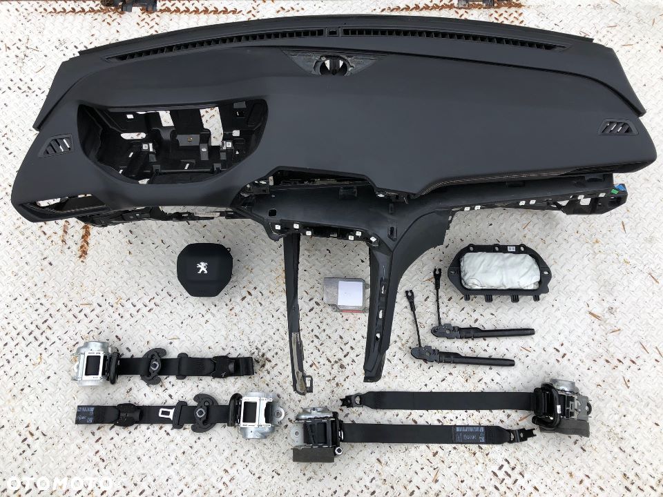 PEUGEOT 3008 5008 AIRBAG PODUSZKA KIEROWCY PASAŻERA PODUSZKI PASY PAS - 6