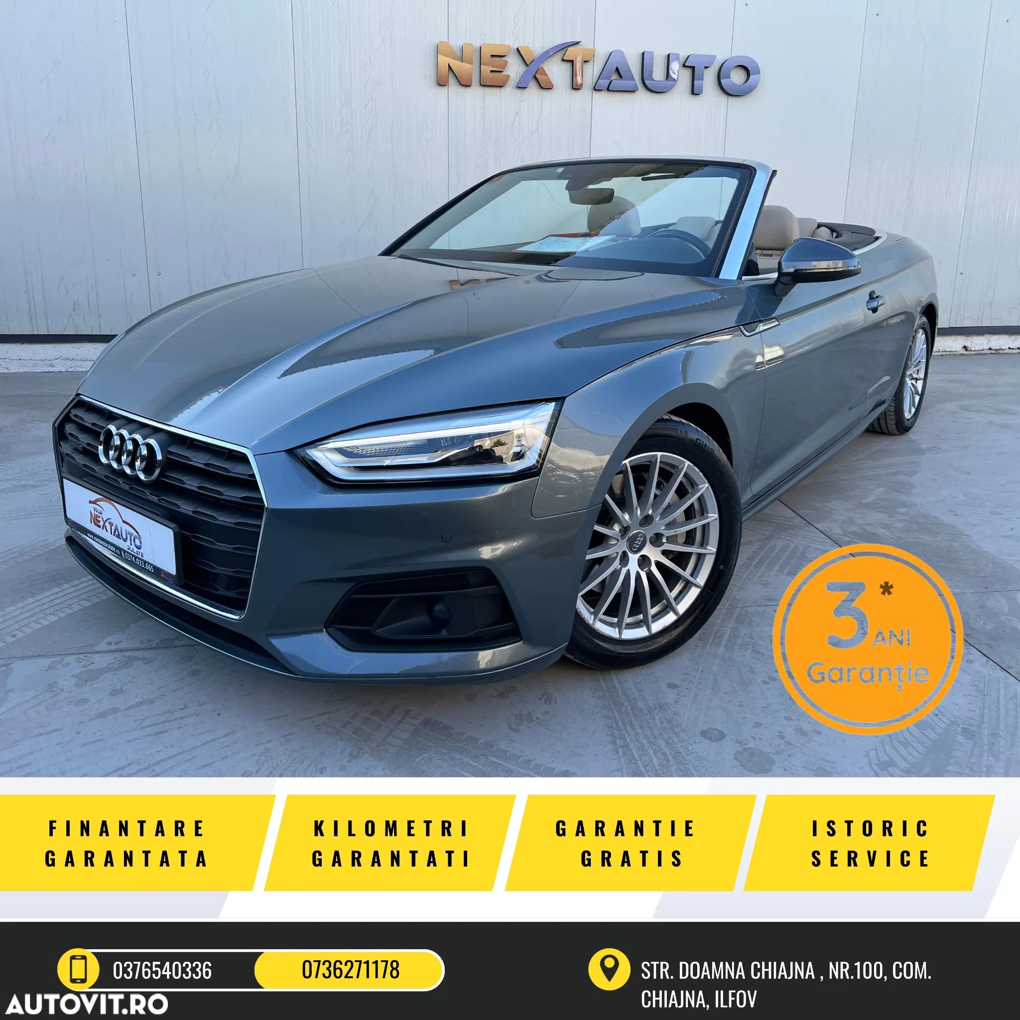 Audi A5 Cabrio 3.0 TDI quattro Stronic Design - 1