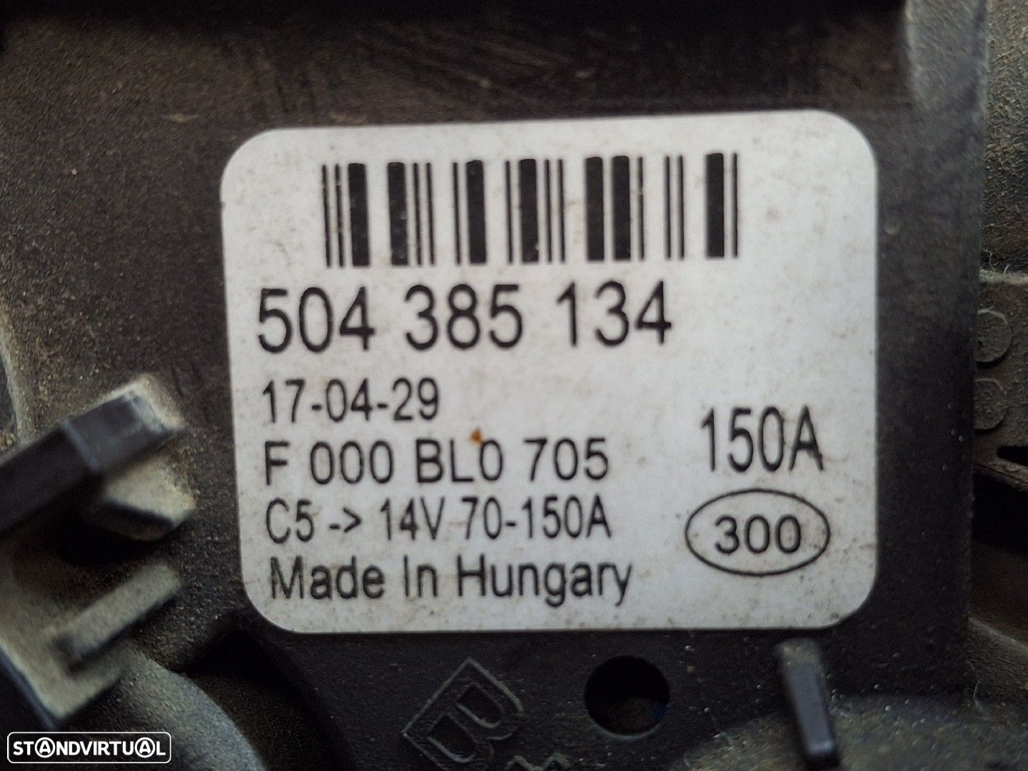 Alternador Fiat Ducato Caixa (250_, 290_) - 5
