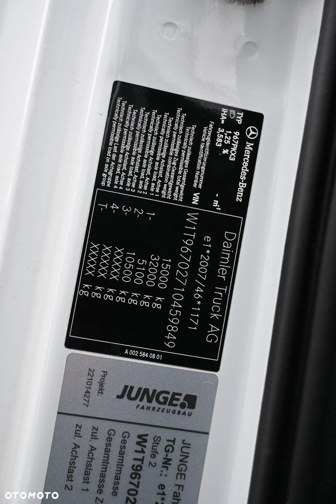 Mercedes-Benz Atego kontener 7,25 - 23