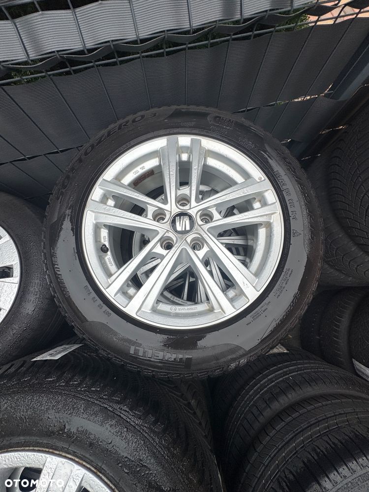 Alu 16 Seat Super Stan . SE026516.Opony zimowe Pirelli 205/50/16 - 1