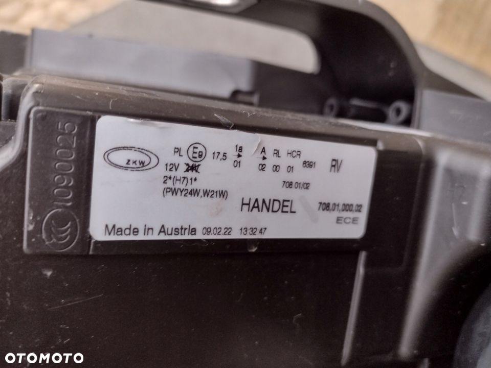 lampa audi q3 8U lewa ze ślizgiem eu cała - 5