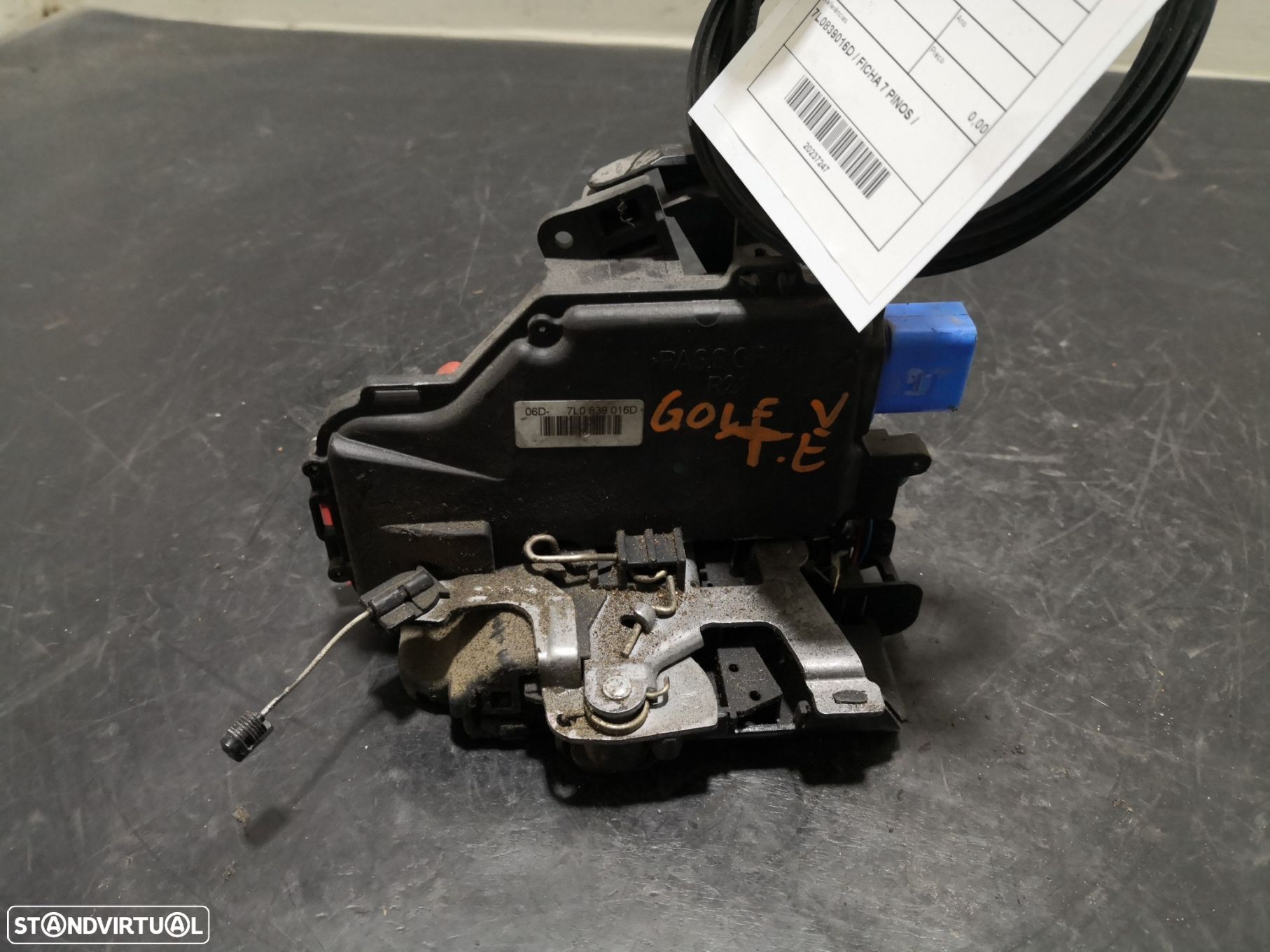 Fecho Da Porta Trás Dto Volkswagen Golf V (1K1) - 1