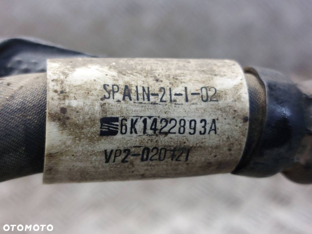PRZEWÓD WSPOMAGANIA CIŚNIENIOWY SEAT CORDOBA I 1.4 8V 6K1422893A - 3
